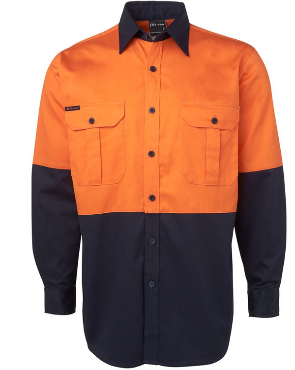 Hi Vis Long Sleeve 190g Shirt