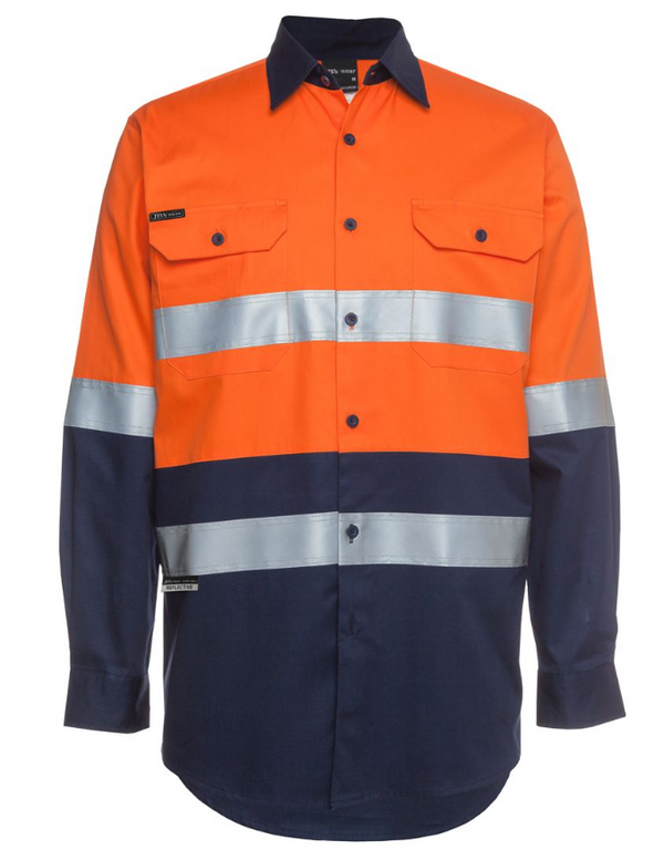 Hi Vis Long Sleeve (D+N) 190g Shirt