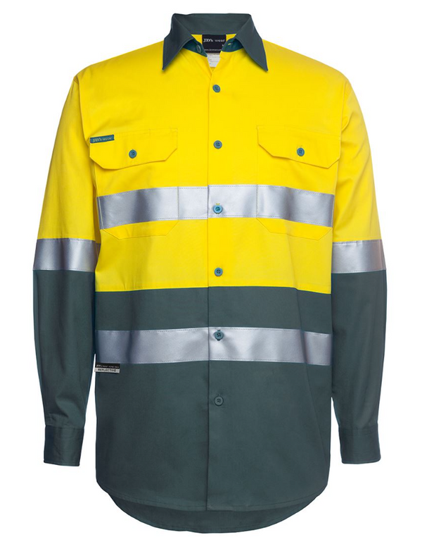 Hi Vis Long Sleeve (D+N) 190g Shirt