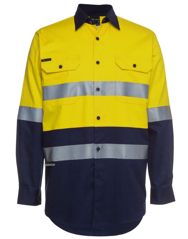 Hi Vis Long Sleeve (D+N) 190g Shirt