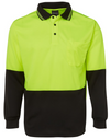 Hi Vis Traditional Long Sleeve Polo