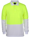 Hi Vis Traditional Long Sleeve Polo