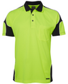 Hi Vis S/S Arm Panel Polo