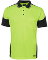 Hi Vis Contrast Piping Polo