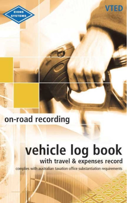 Vehicle Log Book - With Travel & Expenses Record